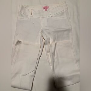 Lilly Pulitzer White Trousers